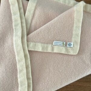 Vintage Barneys New York cashmere blanket